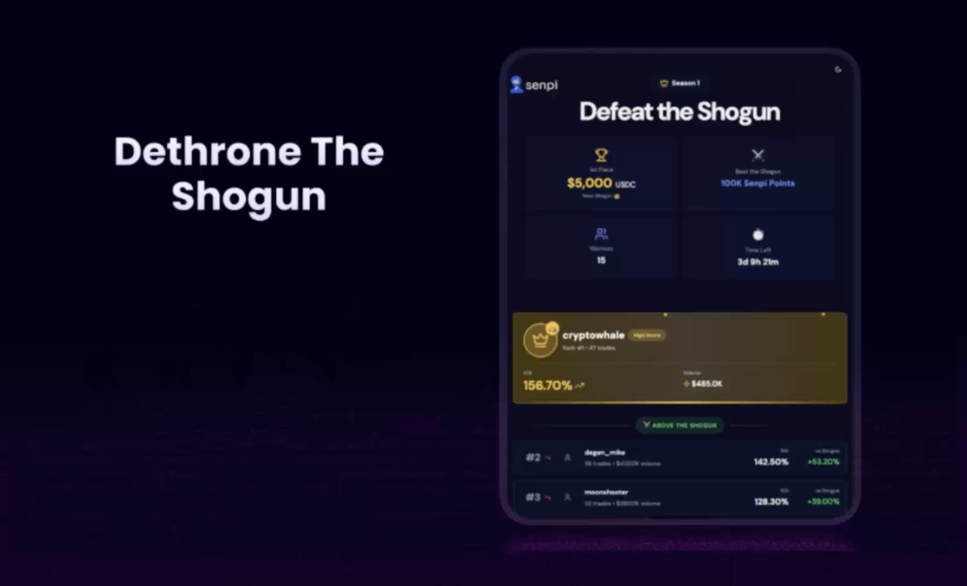 Shogun Arena Competition - Farcaster Mini Apps